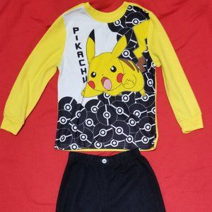 Pokemon Pikachu PJ'S set